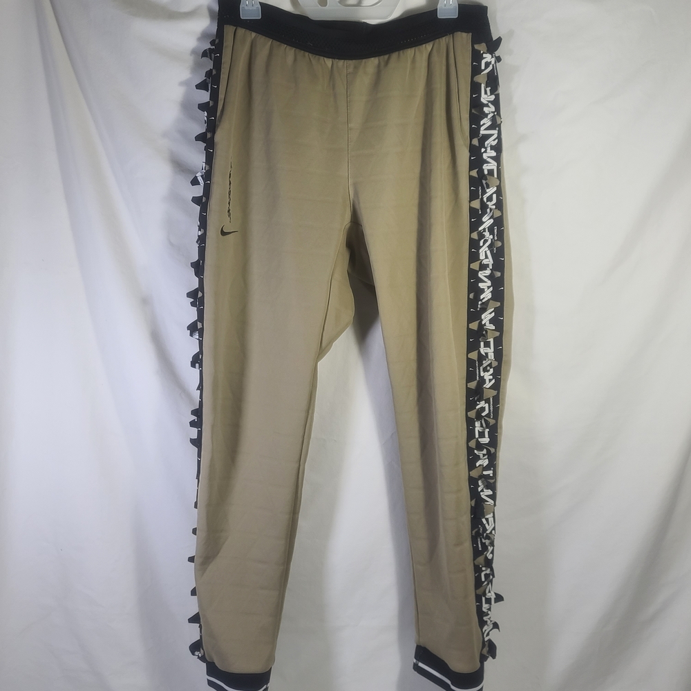Nike x ACRONYM Women's Therma-FIT Knit Athletic Sweat Pants Khaki Black Size M